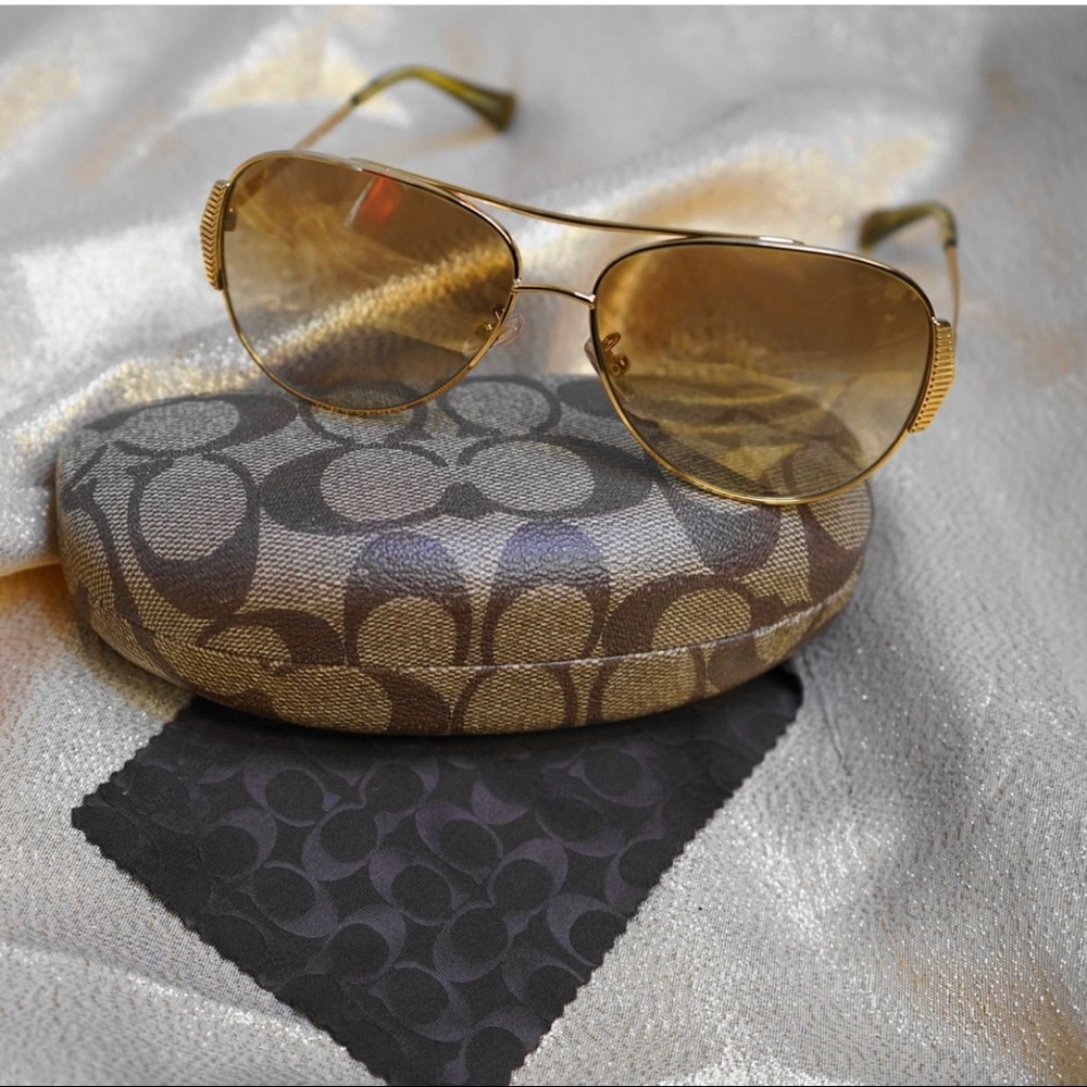 100% authentic coach sunglasses